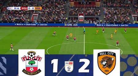 Southampton vs. Hull City [1-2] | EFL Championship 2023/24 | Match Highlights!