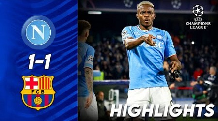 Napoli vs Barcelona 1-1 Goals &amp; Highlights Champions League 2024