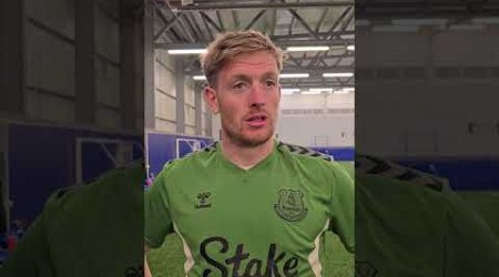 Q. Toughest opponent you&#39;ve faced? #everton #premierleague #football #pickford #young