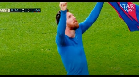 MESSI MADE HISTORY AT SANTIAGO BERNABEU