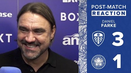 “A proper party” | Daniel Farke reaction | Leeds United 3-1 Leicester City