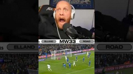 Watch a Leeds Fan Lose His Mind as His Team Score 3 Late Goals to Beat Leicester 3-1! 