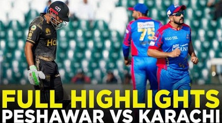 Full Highlights | Peshawar Zalmi vs Karachi Kings | Match 6 | HBL PSL 9 | M2A1A