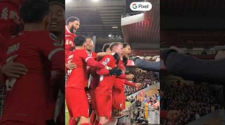 Celebrate a goal at Anfield with Cody Gakpo