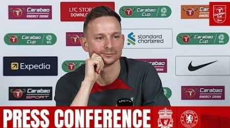 Carabao Cup final press conference | Chelsea vs Liverpool | Pep Lijnders