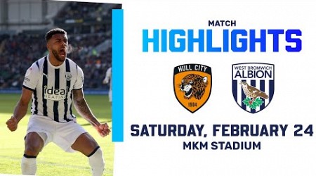 Furlong’s header earns Baggies valuable away point | Hull City 1-1 Albion | MATCH HIGHLIGHTS