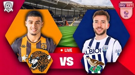 PLAY-OFF CHASE STALEMATE!! Hull City 1-1 West Brom LIVE! - EFL Championship WATCH ALONG