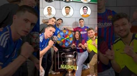 NAPOLI VS BARÇA ¿QUIÉN GANARÁ? La RULETA de la SUERTE EDICIÓN CHAMPIONS LEAGUE 