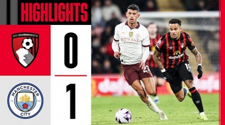 Foden strike the decider in spirited Cherries performance | AFC Bournemouth 0-1 Manchester City