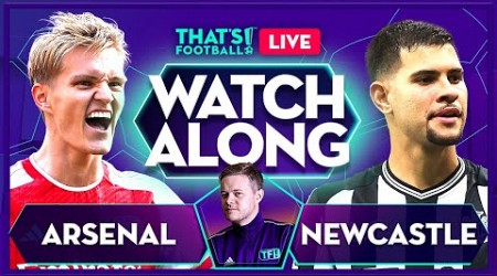 ARSENAL vs NEWCASTLE Mark Goldbridge LIVE