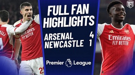 Arsenal ARE WORLD CLASS! Arsenal 4-1 Newcastle Highlights