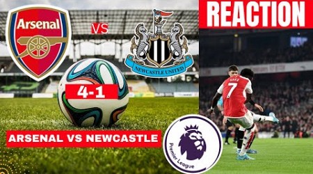 Arsenal vs Newcastle 4-1 Live Stream Premier League EPL Football Match Score Highlights Gunners FC