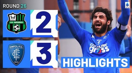 SASSUOLO-EMPOLI 2-3 | HIGHLIGHTS | Empoli secure massive win at the death! | Serie A 2023/24