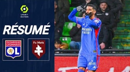 Metz - OL (1-2) Résumé | Ligue 1 2023-24 | FC Metz vs OL Lyon | But de Lacazette | But Benrahma