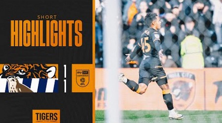 Hull City 1-1 West Bromwich Albion | Short Highlights | Sky Bet Championship