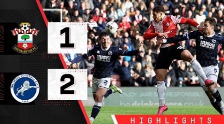 HIGHLIGHTS: Southampton 1-2 Millwall | Championship