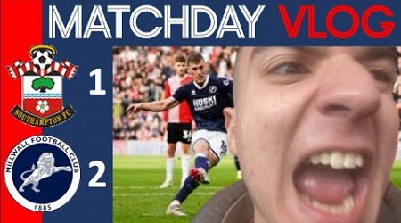 SOUTHAMPTON V MILLWALL VLOG! ( SUUUPPPER SUPER NEIL! )