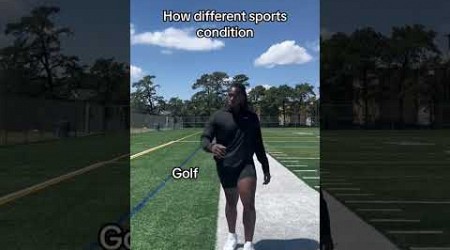 How different sport condition 