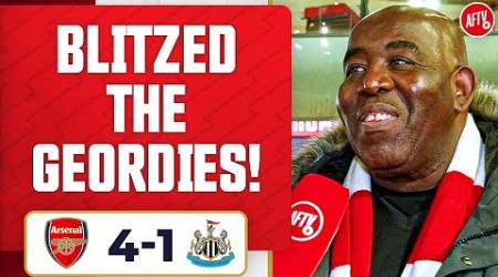 BLITZED THE GEORDIES! (Robbie) | Arsenal 4-1 Newcastle