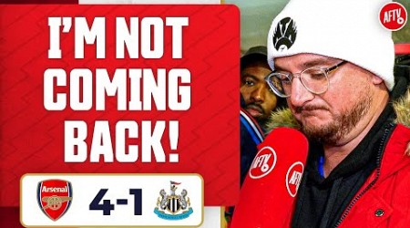 I’m Not Coming Back To The Emirates! (Matty, @TheMagpieChannelTV ) | Arsenal 4-1 Newcastle