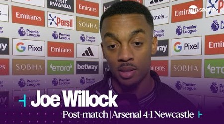 &quot;THEY&#39;RE A REALLY TOP SIDE!&quot; | Joe Willock | Arsenal 4-1 Newcastle | Premier League