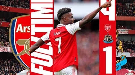 EXTENDED HIGHLIGHTS ARSENAL 4-1 NEWCASTLE