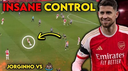 How Arsenal&#39;s Jorginho DESTROYED Newcastle