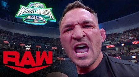 UFC star Michael Chandler calls out Conor McGregor at Raw!: Raw highlights, Feb. 19, 2024