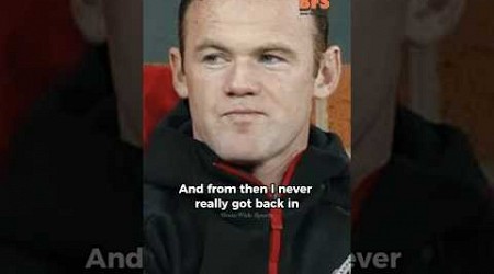 Wayne Rooney Knew When His Time At Manchester United Was Over 