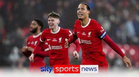 Last-gasp Virgil Van Dijk header seals Carabao Cup win for Liverpool against Chelsea