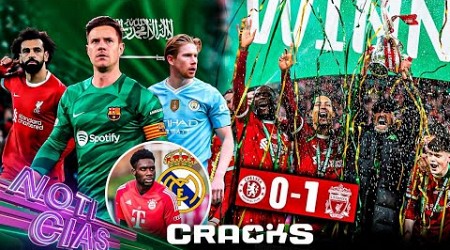 ¡LIVERPOOL CAMPEÓN! VAN DIJK el HÉROE | ARABIA &#39;ATACA&#39; de nuevo | DAVIES cada vez más CERCA