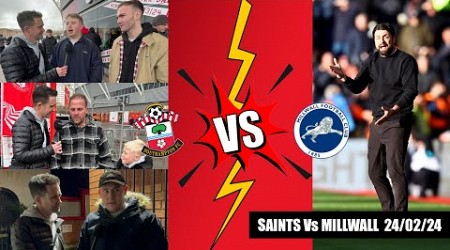 Saints slump to another defeat at the hands of Millwall. Southampton 1 Millwall 2