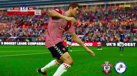 Southampton vs Millwall Highlights - EFL Championship 2023-24 - PES 21