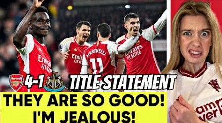 I&#39;m Jealous! Saka Just Wow! Havertz &amp; Jorginho Were Brilliant! Arsenal 4-1 Newcastle Reaction