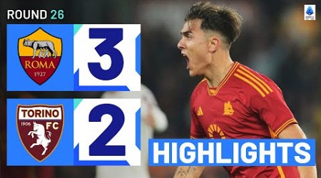 ROMA-TORINO 3-2 | HIGHLIGHTS | Dybala scores THREE at the Olimpico! | Serie A 2023/24