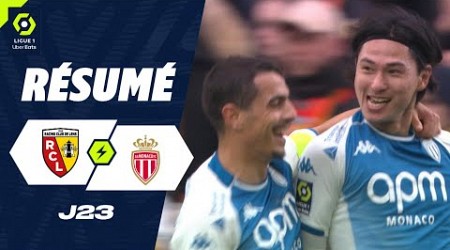 RC LENS - AS MONACO (2 - 3) - Résumé - (RCL - ASM) / 2023-2024