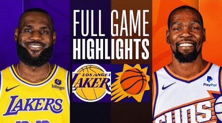 LAKERS at SUNS | FULL GAME HIGHLIGHTS | February 25, 2024