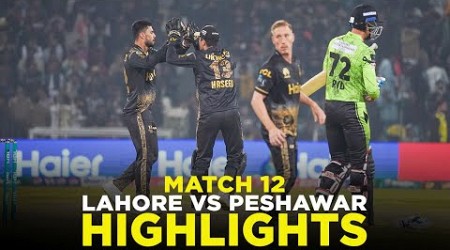 Full Highlights | Lahore Qalandars vs Peshawar Zalmi | Match 12 | HBL PSL 9 | M2A1A