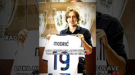 Luka Modric May Have To Leave Realmadrid 