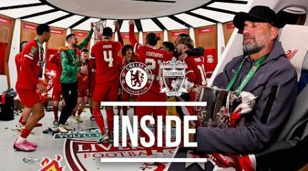 Amazing UNSEEN Footage From Wembley | Chelsea 0-1 Liverpool | INSIDE | Carabao Cup Final