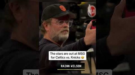 The stars at Celtics vs. Knicks 