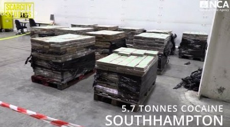 5.7 tonnes of cocaine found in banana import at Southampton Port