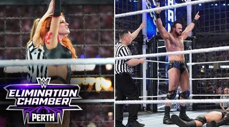 Full WWE Elimination Chamber 2024 highlights