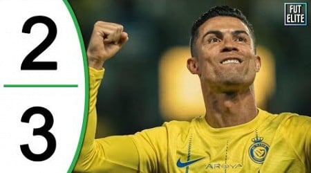 Al-Shabab vs Al-Nassr 2-3 Highlights &amp; Goals | Cristiano Ronaldo Did It Again