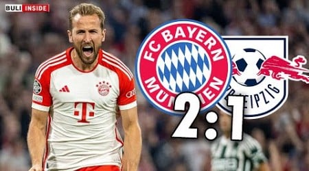 KANE-Hammer RETTET Bayern in LETZTER MINUTE gegen Leipzig!