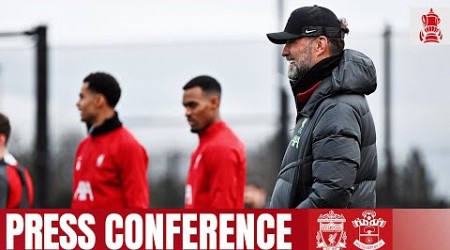 Jürgen Klopp&#39;s FA Cup press conference | Liverpool vs Southampton