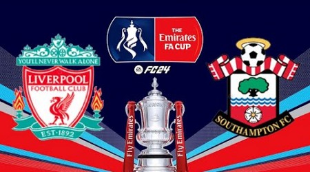 Liverpool vs Southampton Emirates FA Cup FC 24