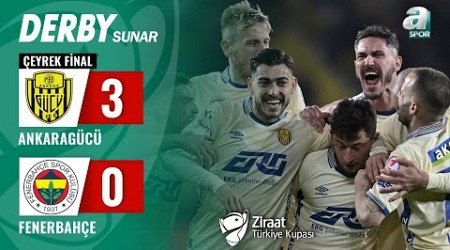 Ankaragücü 3-0 Fenerbahçe MAÇ ÖZETİ (Ziraat Türkiye Kupası Çeyrek Final ) / 27.02.2024