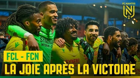 FC Lorient - FC Nantes : la joie après la victoire