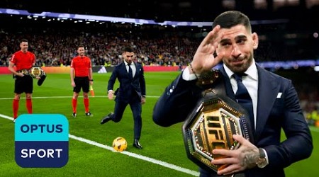 Ilia Topuria: Undefeated UFC Champion takes kick off at Bernabeu